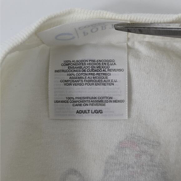 Vintage C Port Mens L Drag Racing T-Shirt POOR Off Road LACR Los Angeles County - Picture 6 of 11